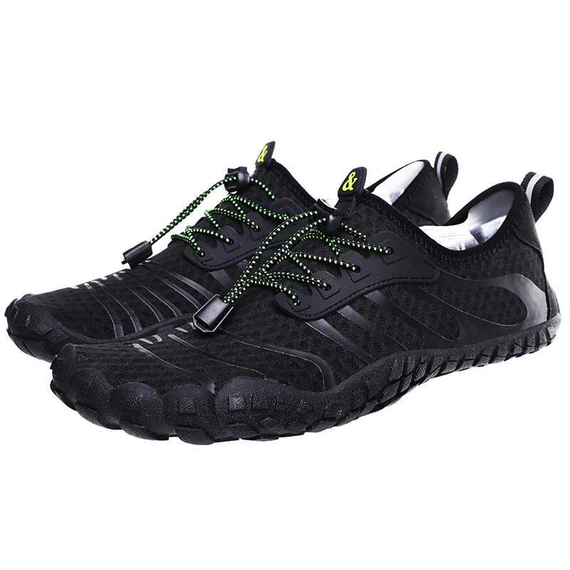 (image for) TENGOO Beach Wading Sandal Five Fingers Barefoot Design Quick Dry Non-Slip Breathable Surf Fishing Fitness Water Sports Shoes